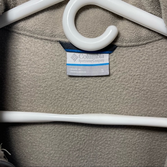 🟢Columbia Mens Fleece zip-up Small - Picture 2 of 3
